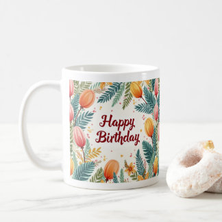 bonne tasse d'anniversaire