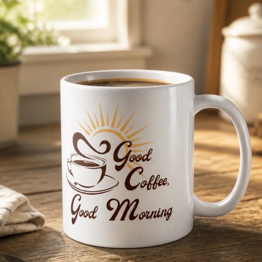 Bonne tasse de café bon matin Café