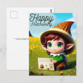 Bonne traversée postale, Carte postale pour traver (Devant / Derrière)