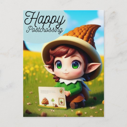 Bonne traversée postale, Carte postale pour traver (Devant)