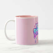 "Bonne Typographie d'anniversaire" Mug (Gauche)