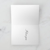 Bonne Valentine carte coeur rose 3d découpe (Intérieur)