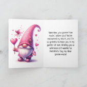 Bonne Valentines Day - Carte de voeux pliée (Intérieur)