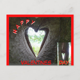 Bonne Valentines Day Heart in Tree Carte postale