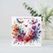 Bonne Valentines Day Love Cartes (Debout devant)