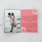 Bonne Valentines photo pliée Carte de voeux (Intérieur)