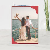 Bonne Valentines photo pliée Carte de voeux (Dos)