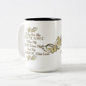 Bonne vieille femme Humour Mug (Devant gauche)