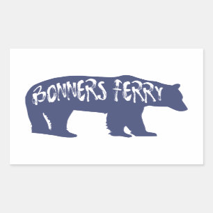 Bonners Ferry Idaho Beer Rechthoekige Sticker