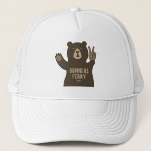 Bonners Ferry Idaho Peace Bear Trucker Pet