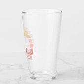 Bonners Ferry Idaho Retro Beer Glas (Links)