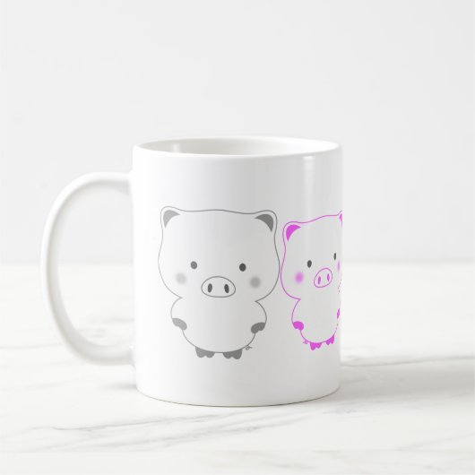 Bonnes amies tasse de café (Gauche)