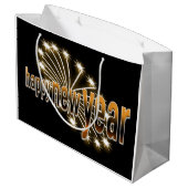 Bonnes années de grand sac de cadeau (Dos Angle)