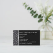Bonnes cartes d'entreprise de construction (Debout devant)