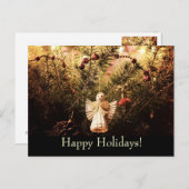 Bonnes fêtes - carte de voeux (Devant / Derrière)