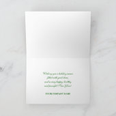 Bonnes Fêtes - Carte de voeux pour les dirigeants (Intérieur)