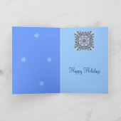 Bonnes fêtes carte décorative avec le texte (Intérieur)