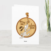 "Bonnes fêtes" carte d'ukulélé (Dos)