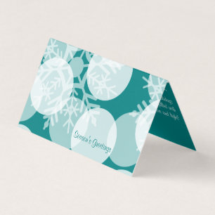 Bonnes Fêtes - Carte pliante Holidayz