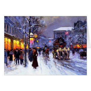 Bonnes Fêtes. Cartes de Noël Art