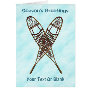 Bonnes Fêtes - Chaussures À Neige Sur Neige