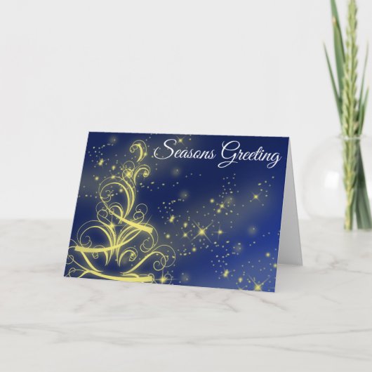 Bonnes Fêtes design moderne carte de Noël (Devant)