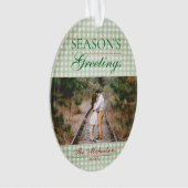 Bonnes Fêtes En vichy Noël (devant)