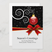 Bonnes Fêtes Et Cartes Plates-Forme (Devant / Derrière)