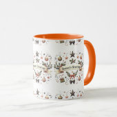 Bonnes Fêtes Festive Mug (Devant droit)