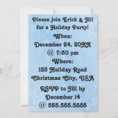 Bonnes Fêtes Invitations d'ours polaires (Dos)