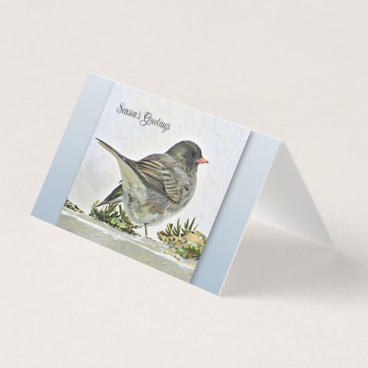 Bonnes Fêtes - Junco - Blank (Front)