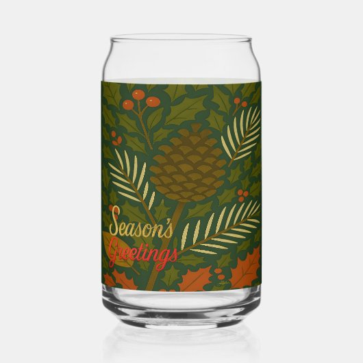 Bonnes Fêtes mi-siècle automne et hiver (Recto)