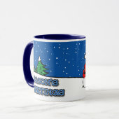 Bonnes Fêtes Mug (Devant gauche)