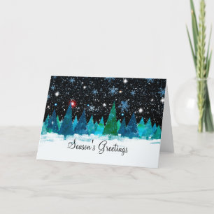Bonnes Fêtes saisonnières Cartes de fin de année p