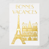 Bonnes Vacances (Recto)