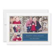 BONNES VACANCES CARTE DE COLLAGE | NOËL