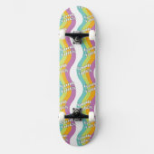Bonnes Vibes Groovy Skateboard Deck (Recto)