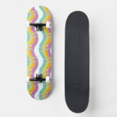 Bonnes Vibes Groovy Skateboard Deck (Recto)