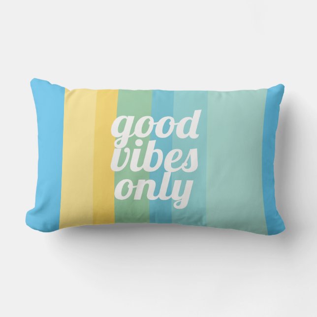 bonnes vibes ne citer que des rayures coussins mod (Recto)