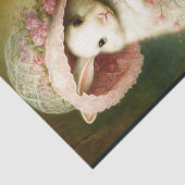 Bonnet Bunnies Tissue Paper Tissuepapier (Detail)