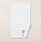 Bonnets de Pâques, Fleurs sauvages et croix (Serviette à main)