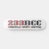 Bonneville County Chopper 233BCC Schaats Deck Skateboard (Horizontaal)