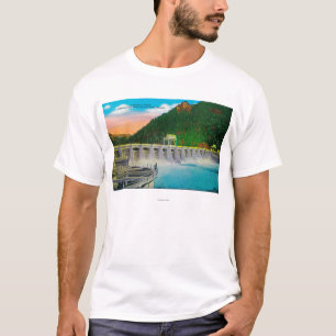 Bonneville Dam op Columbia River T-shirt