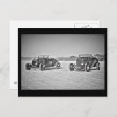 Bonneville Salt Flats Flat Head Briefkaart (Voorkant / Achterkant)