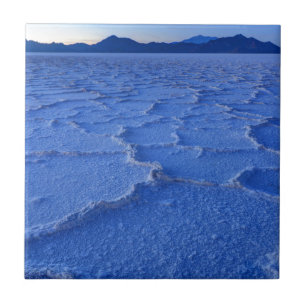Bonneville Salt Flats Sunset - Utah Tegeltje