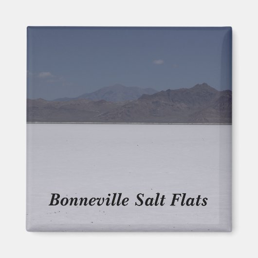 Bonneville Salt Flats, Utah Magneet (Voorkant)