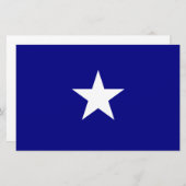 Bonnie Blue Flag Briefpapier (Voorkant / Achterkant)