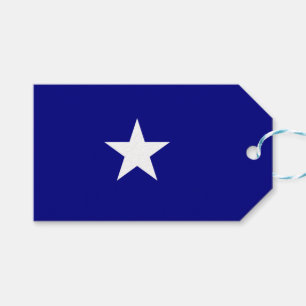 Bonnie Blue Flag Cadeaulabel