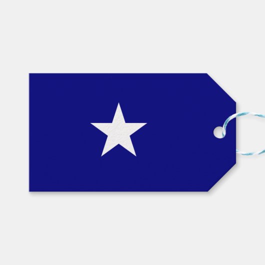 Bonnie Blue Flag Cadeaulabel (Voorkant (Horizontaal))