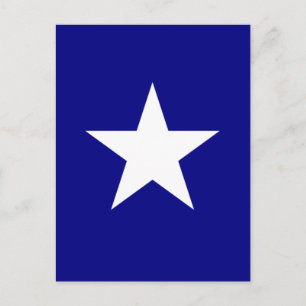 Bonnie Blue Flag met Lone White Star Briefkaart